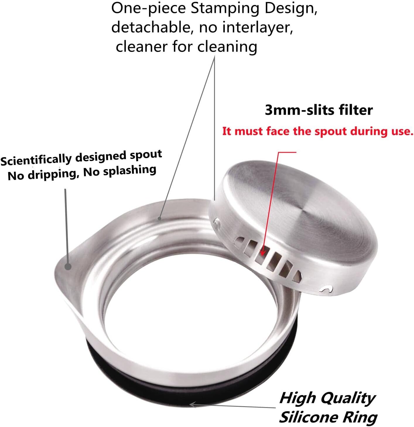 Purefold Glass Pitcher, 110 oz Water Large Pitcher with Lid, Heat Resistant Borosilicate Jug for Iced Tea, Juice, Milk, Cold or Hot Beveragesr Easy Clean