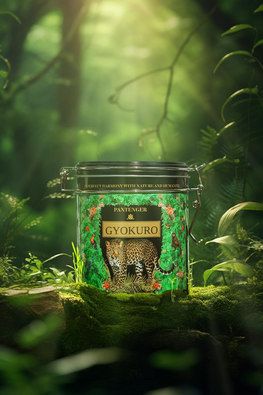 Organic Gyokuro | Loose Leaf - 3 OZ |Shaded Green Tea from Japan - First Flush | USDA - JAS Organic. By Pantenger.