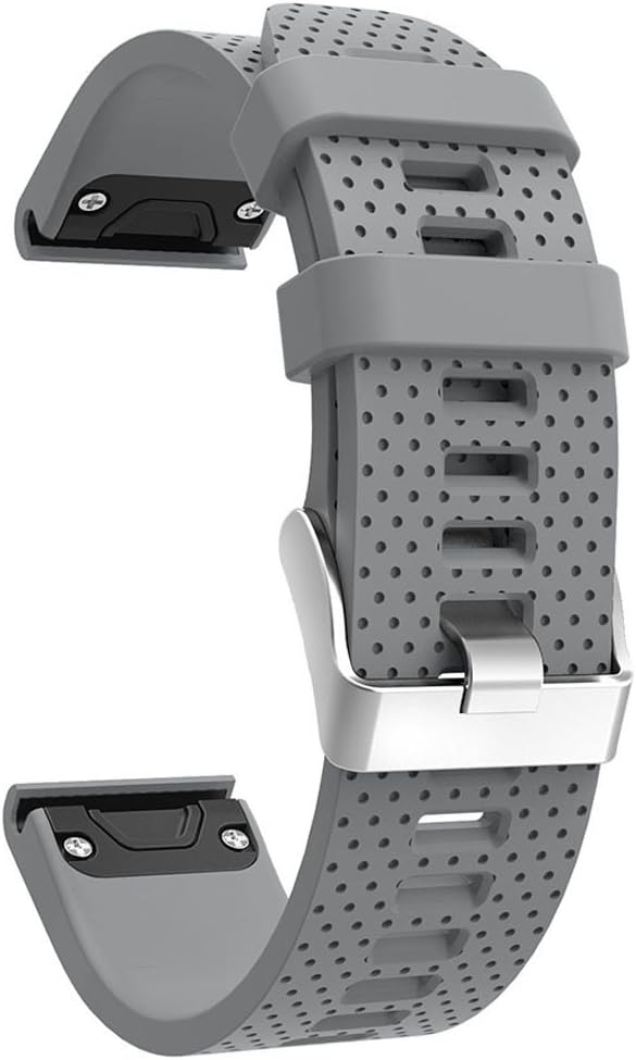 Soft Silicone Replacement Watch Band Strap for Garmin Fenix 5S/ 5S Plus/ 6S/ 6S Pro Smart Watch (No Tracker)