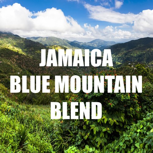 Jamaica Blue Mountain Coffee Blend, Ground, Fresh Roasted, 5 lbs