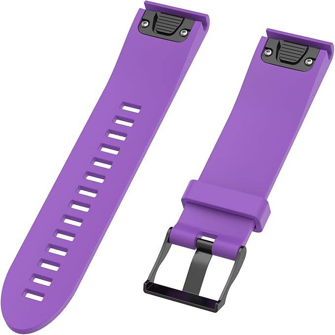 Soft Silicone Replacement Watch Band Strap for Garmin Fenix 5S/ 5S Plus/ 6S/ 6S Pro Smart Watch (No Tracker)