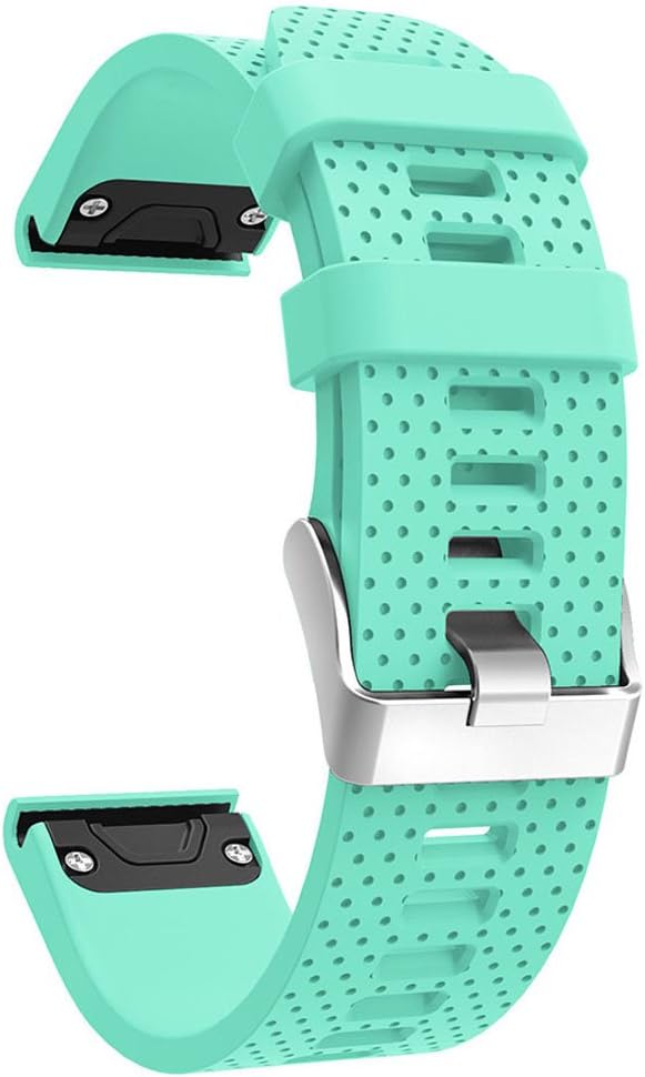 Soft Silicone Replacement Watch Band Strap for Garmin Fenix 5S/ 5S Plus/ 6S/ 6S Pro Smart Watch (No Tracker)