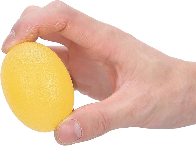 Sonew 5pcs Silicone Grip Ball Egg-Shaped Wrist Exercise