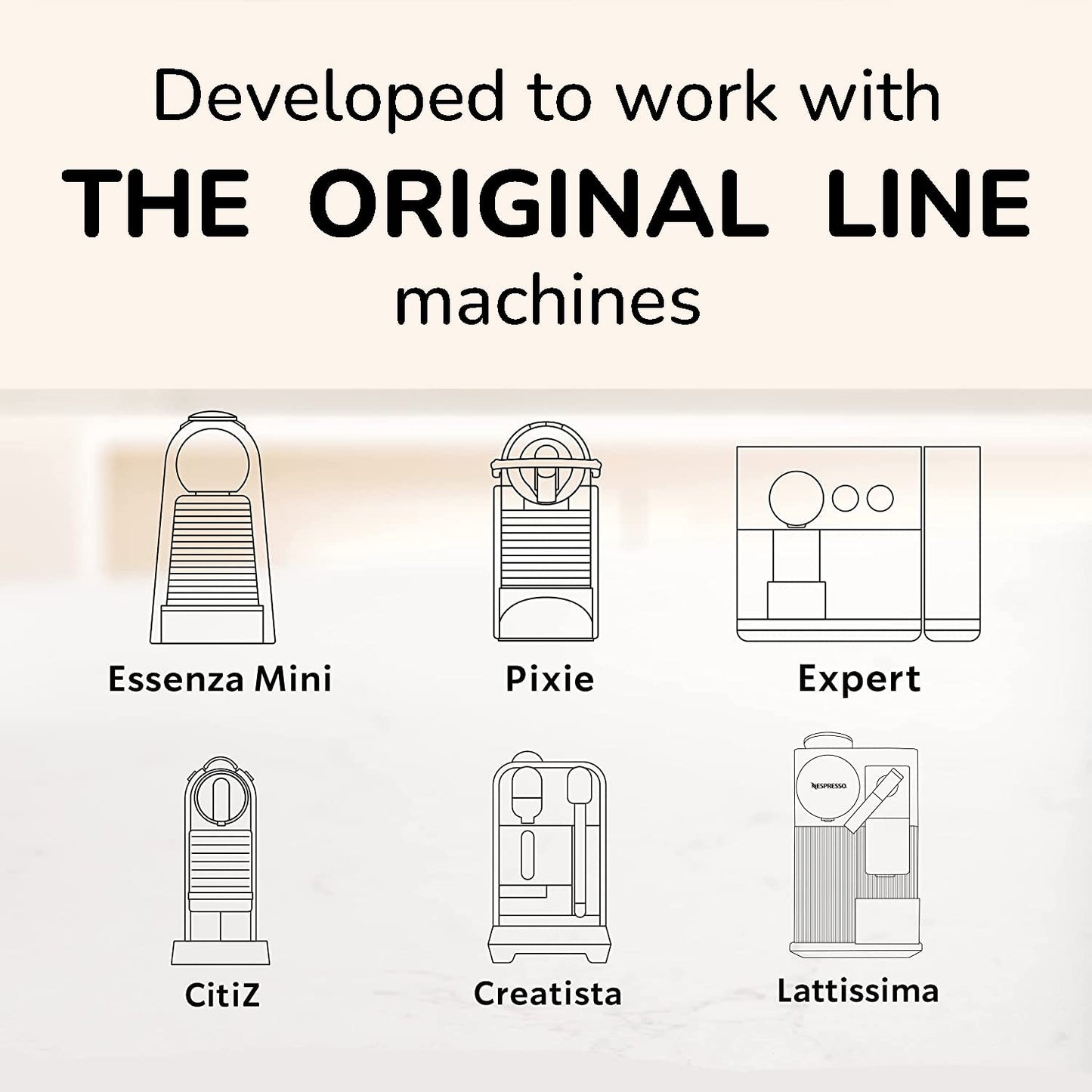 Organic Espresso Variety Pack for Nespresso | 100 Organic Aluminum Capsules | 3 Strong Italian Espressos + 1 Smooth Lungo | 100% Nespresso Compatible Pods | Fairtrade |