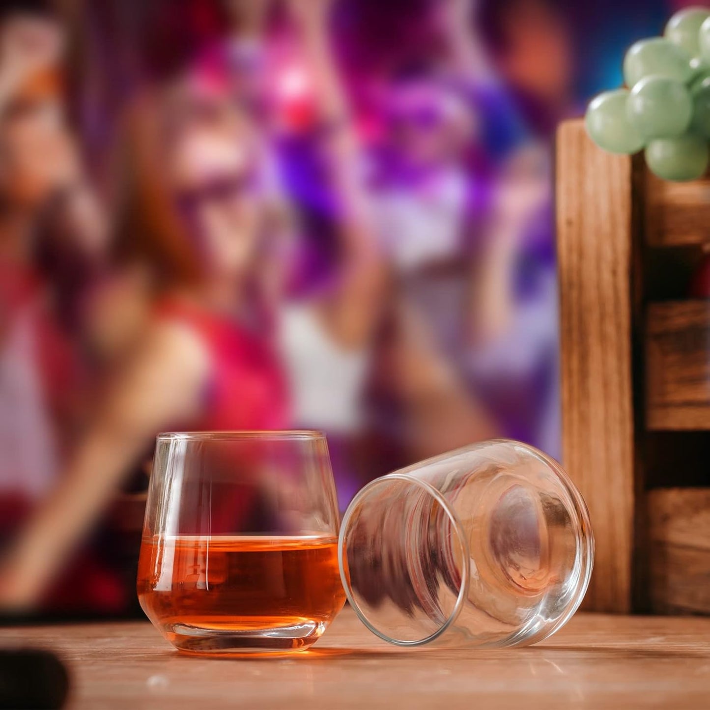 Zopeal 48 Pack Shot Glasses 3.25 oz Tequila Whiskey Tasting Glass Cups Small Liquor and Spirit Bar Shooter for Drinking Tasting Espresso Beer Juice