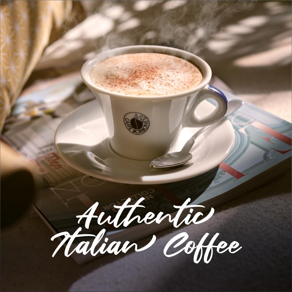 Caffè Borbone Whole Bean Coffee, 100% Arabica, Medium Espresso Roast - Freshly Roasted and Packaged in Italy - 2.2 Pound (Pack of 6)