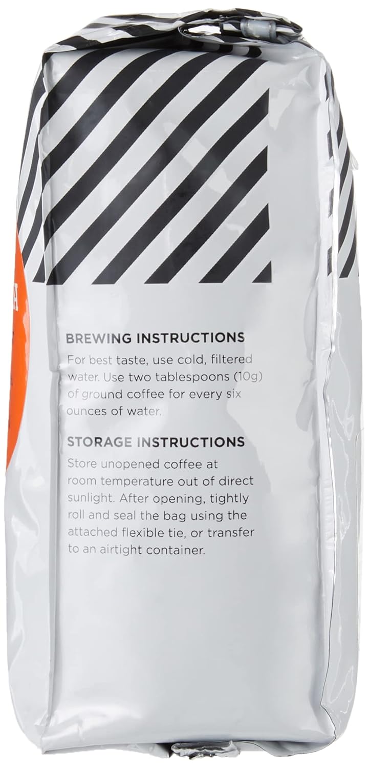 Amazon Fresh Colombia Whole Bean Coffee, Medium Roast, 12 Ounce