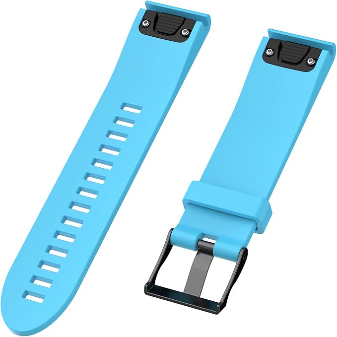 Soft Silicone Replacement Watch Band Strap for Garmin Fenix 5S/ 5S Plus/ 6S/ 6S Pro Smart Watch (No Tracker)