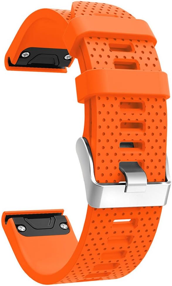 Soft Silicone Replacement Watch Band Strap for Garmin Fenix 5S/ 5S Plus/ 6S/ 6S Pro Smart Watch (No Tracker)