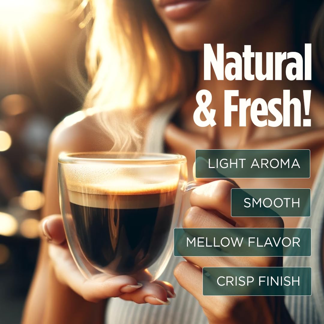 VitaCup Mineral Coffee with Trace Minerals, Hydrate, Replenish & Restore w/All Natural Sea Minerals, Electrolytes, Organic, Single Origin, Medium Dark Roast, Ground Coffee, 6 Bags 10oz Each