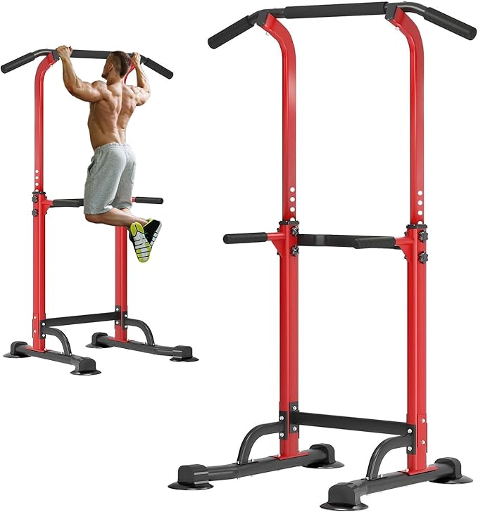 soges Power Tower Pull Up Bar Station