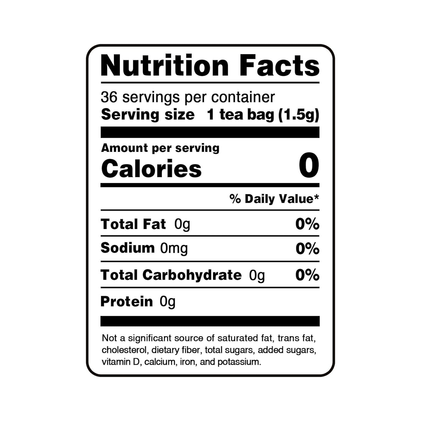 FullChea - Rosemary Tea Bags, 36 Teabags, 1.5g/bag - Premium Dried Rosemary Leaves - Cultivated From Egypt - Non-GMO - Caffeine-free - Distinct Flavor & Support Digestion