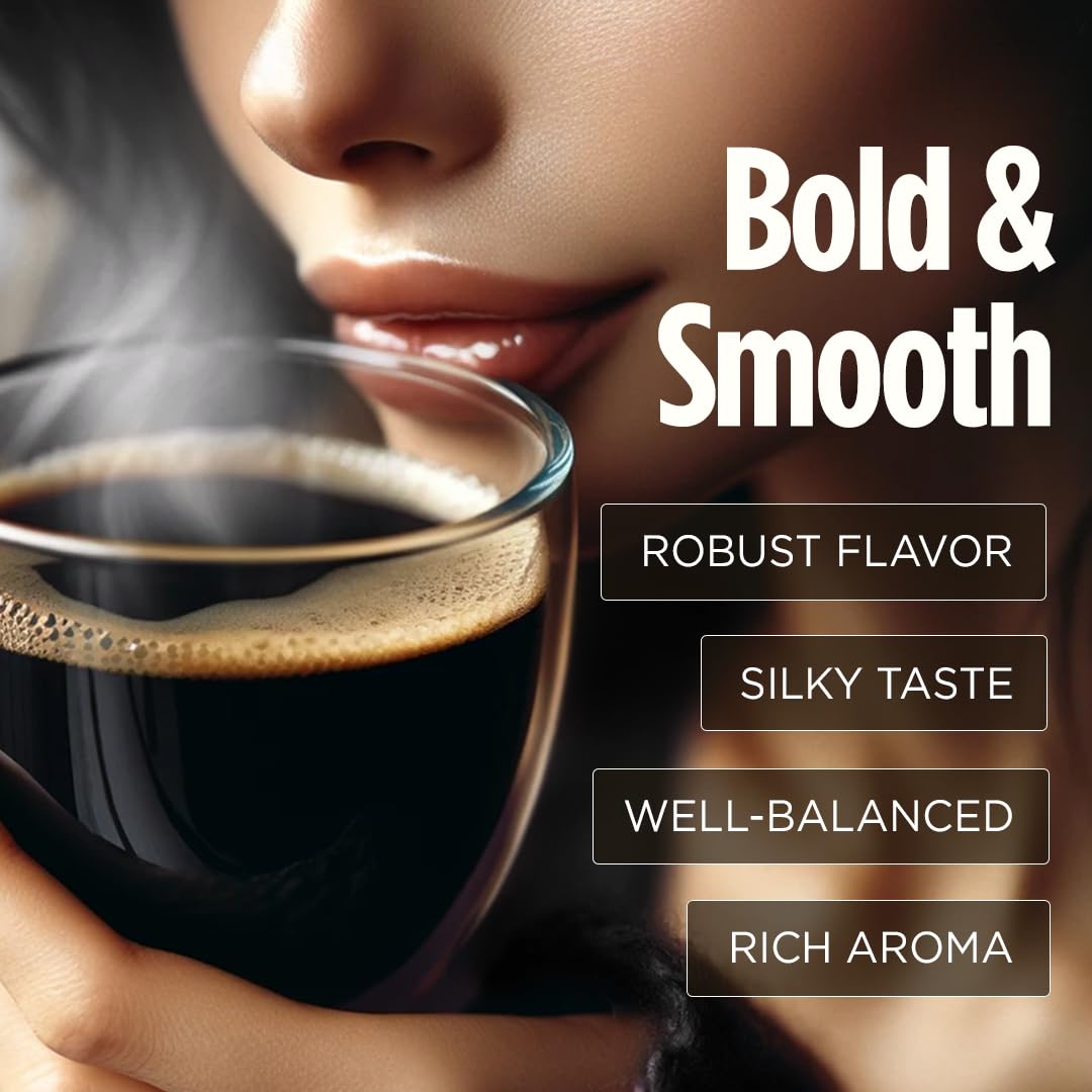 VitaCup Extra Shot Instant Coffee Packets with Espresso Shot, “Red Eye” High Caffeine, Bold Dark Roast w/Vitamin B12, Antioxidants, Premium Instant Coffee in Single Serve Sticks, 48 Ct