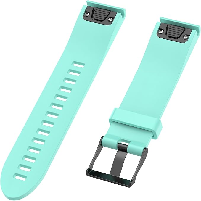 Soft Silicone Replacement Watch Band Strap for Garmin Fenix 5S/ 5S Plus/ 6S/ 6S Pro Smart Watch (No Tracker)