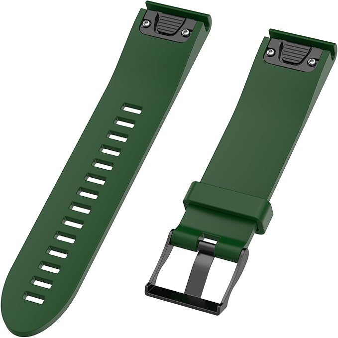 Soft Silicone Replacement Watch Band Strap for Garmin Fenix 5S/ 5S Plus/ 6S/ 6S Pro Smart Watch (No Tracker)