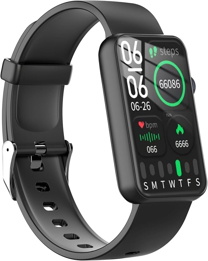 Smart Watch Health Fitness Tracker Watch for Women Men with Heart Rate Blood Oxygen Monitor Sleep Tracker 100+ Exercise Modes