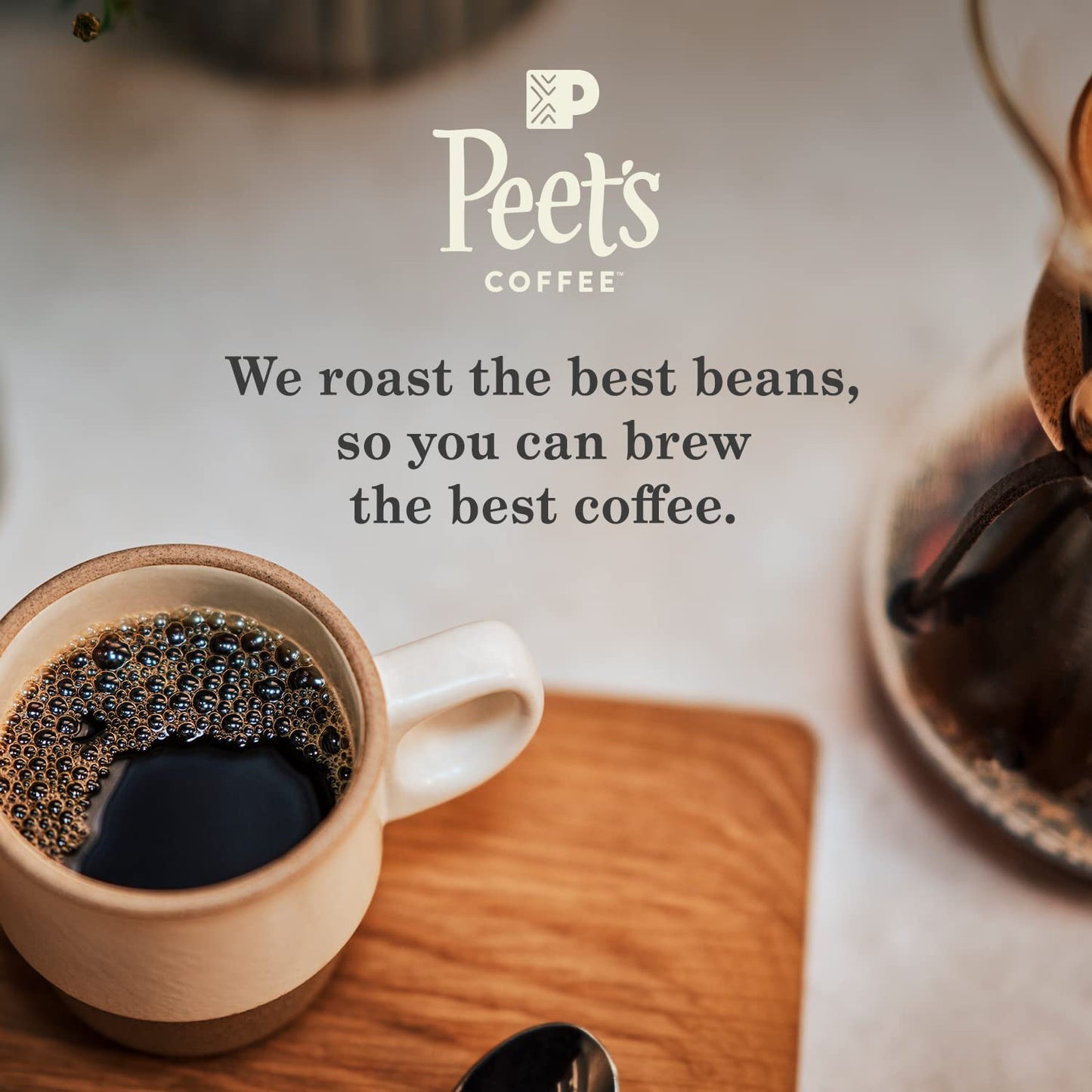 Peet's Coffee, Medium Roast Ground Coffee - Off The Grid 31.5 Ounces (3 Bags of 10.5 Ounces)