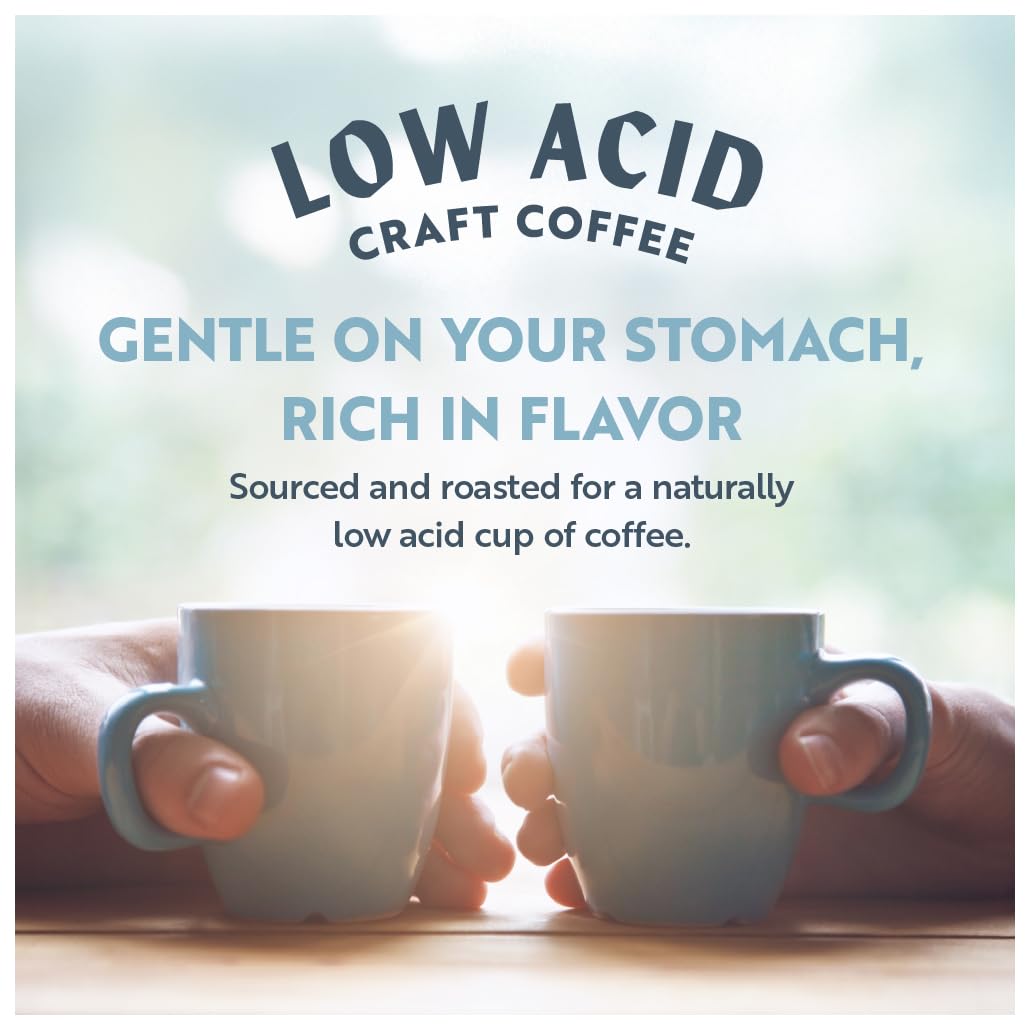 Clean Coffee Co. - Low Acid Espresso Roast, Tested for Molds and Toxins, Sumatra Blend, Notes of Dark Chocolate, Caramel, Toasted Sweetness (Whole Bean, 12 oz Bag)