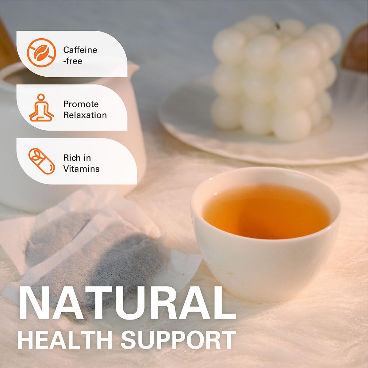 WT WEETEE Burdock Root Tea Bags, Made with 100% Pure Burdock Root, Rich in Antioxidants, Naturally Caffeine-free Herbal Tea, 100 Count