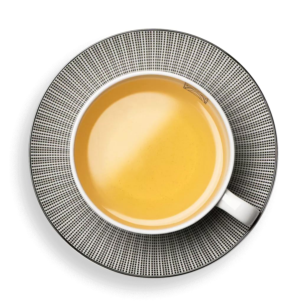 Dammann Freres Sachets, Nuit À Versailles Tea Bags, Premium Gourmet French Green Tea, Blend Bergamot, Kiwi, Peach Flavors, 25 count (Single Pack)