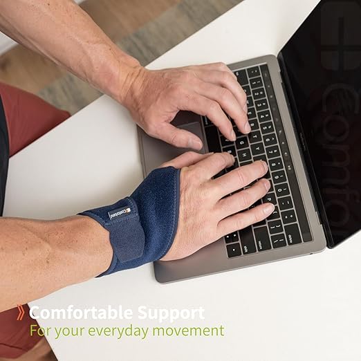 Adjustable Wrist Brace - for Joint Pain, Arthritis, Sprains, Strains, Instability, Gym, Sports, Golf, Tennis, Basketball - Adjustable Compression - One Size – fits left or right hand