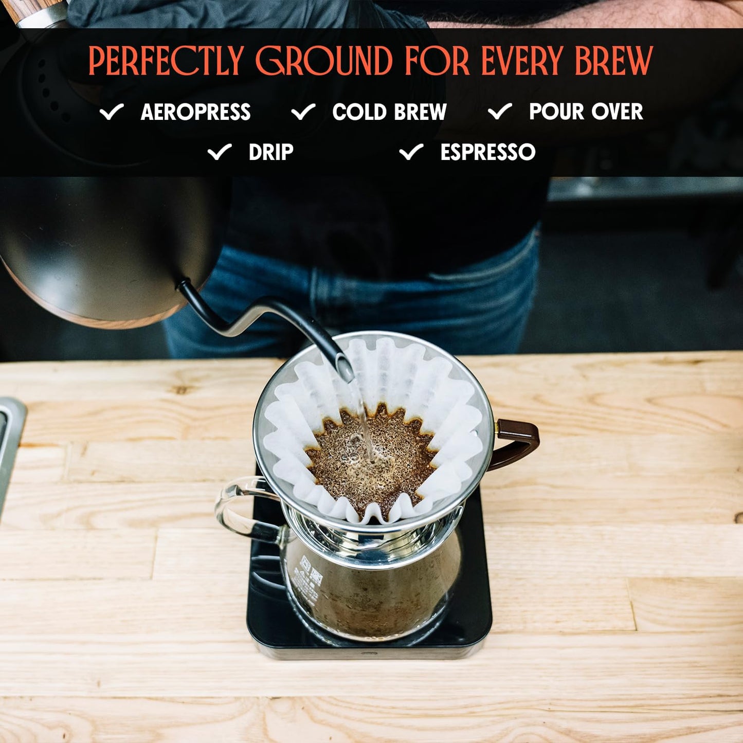Brazil Oberon Ground Coffee, Medium Light Roast Coffee Ground with Orange Spice & Cocoa, 35.2 oz (2.2lb) Brazil Coffee Bag, Single Origin from Cerrado, Perfect for a Bright, Flavorful Brew