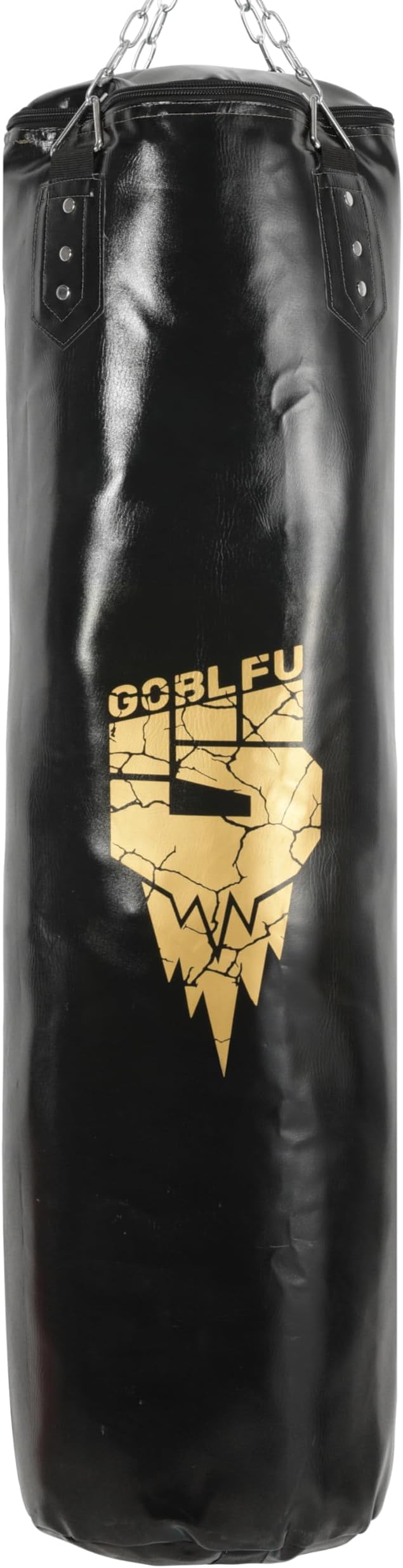 Hanging Punching Bag for Adults, 4ft PU Heavy Unfilled Boxing Bag Set with 10OZ Boxing Gloves for Kickboxing Boxing Karate Home Gym