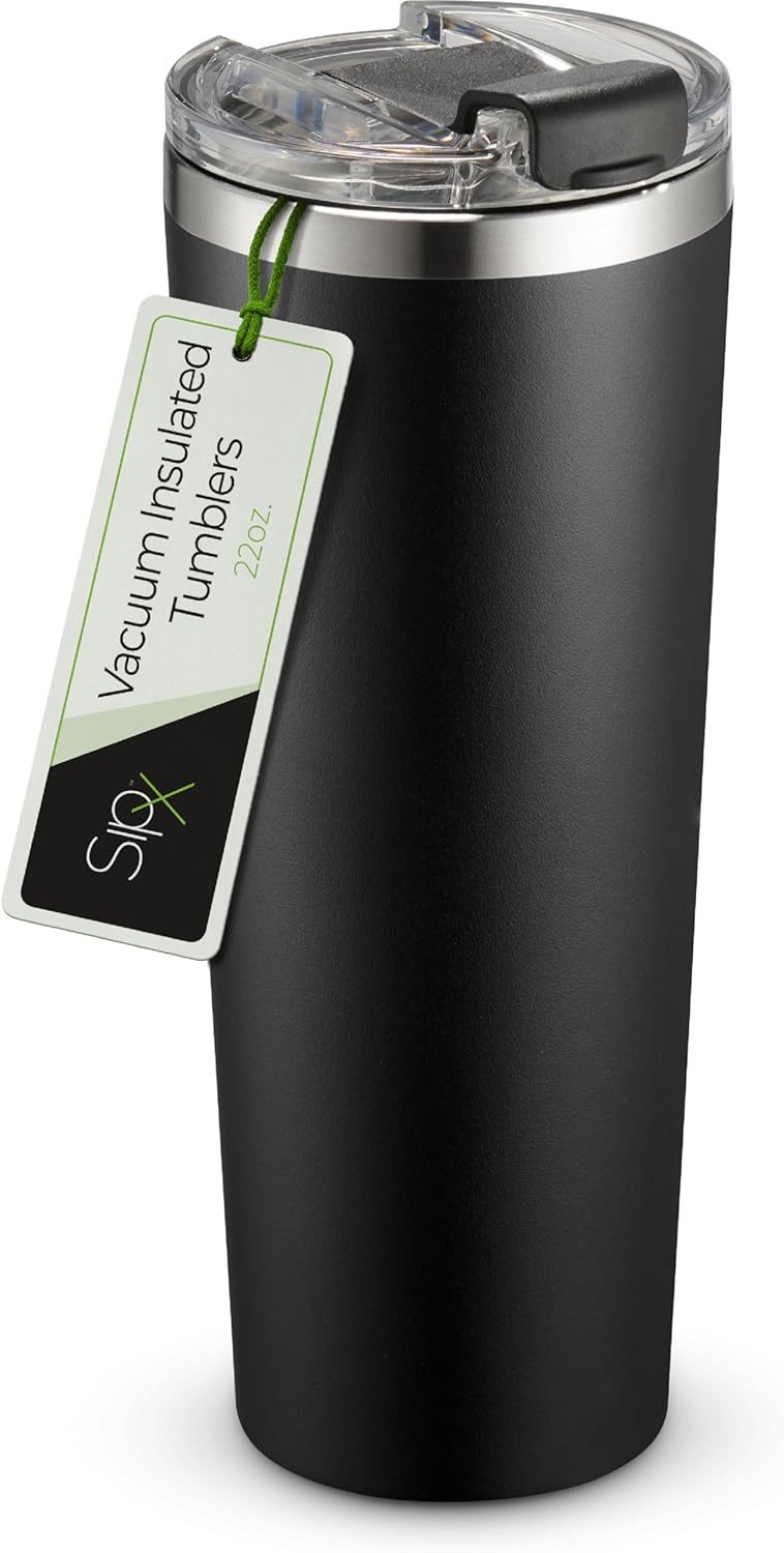 SIPX™ Triple-Insulated Tumblers - 22oz. Premium Modern Tumbler With Lid, insulated Cup Keeps Hot For 6 Hours, Stainless Steel Tumbler Made Of Sustainable Material, Coffee Travel Mug For Home & Office