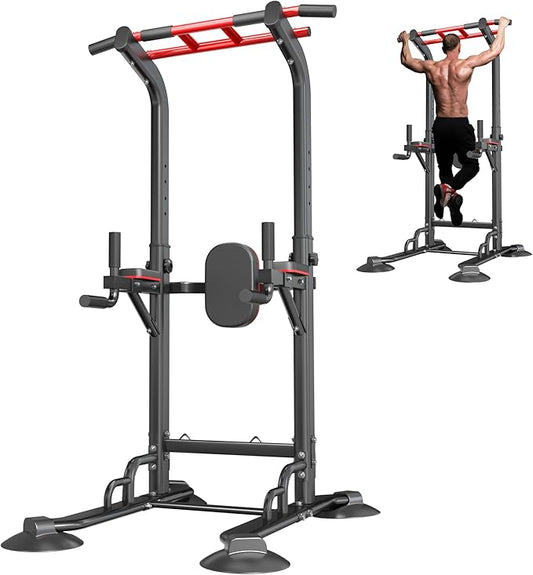 soges Power Tower Pull Up Bar Station