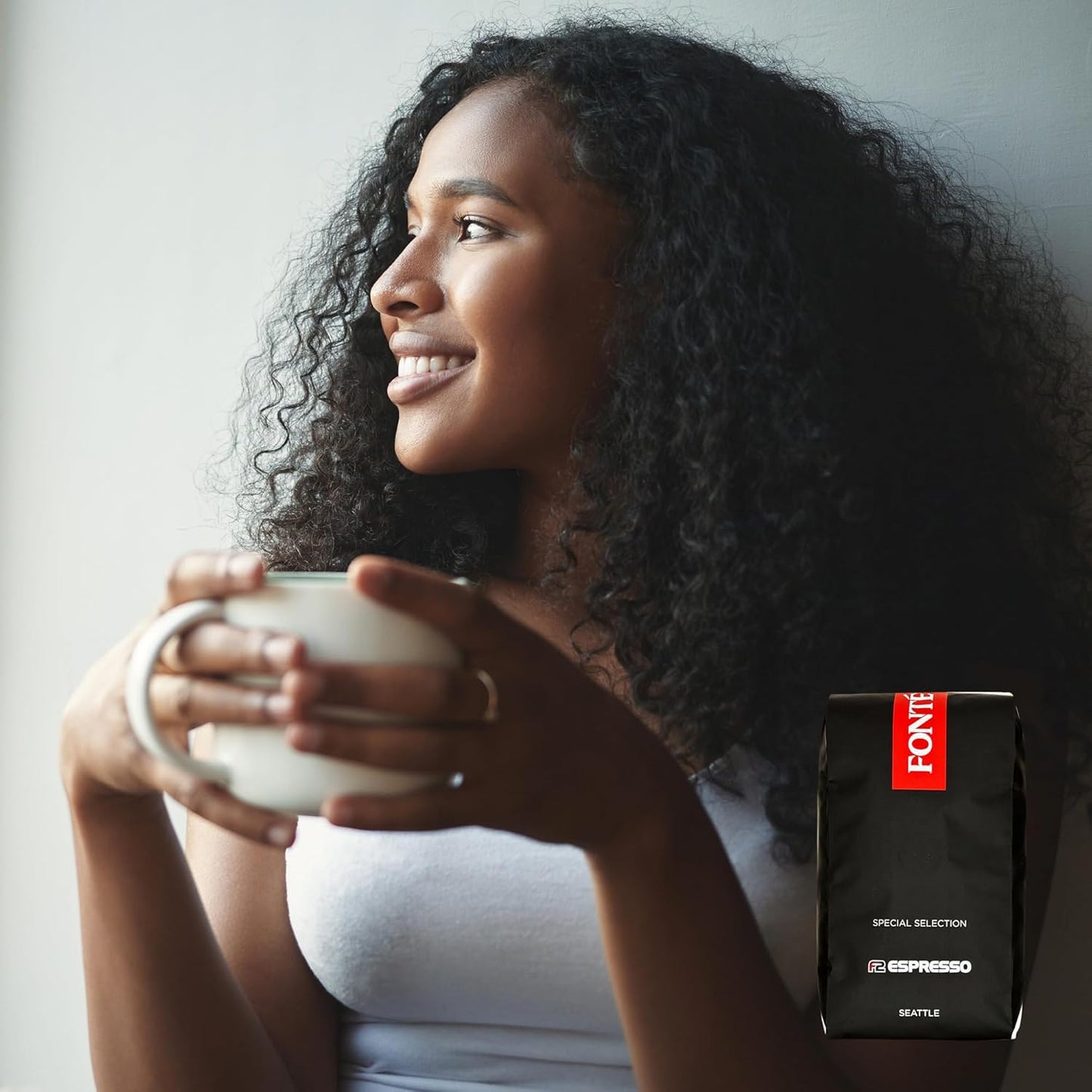 Fonte Coffee Roaster - Home Espresso Coffee - Medium-Dark Fresh Roast - Roasted in Seattle - Single Origin - Sweet, Caramel, Cocoa - 12 oz - F2