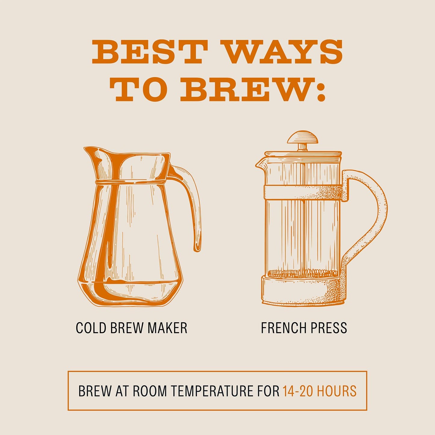 Bizzy Organic Cold Brew Coffee | Breakfast Blend | Coarse Ground Coffee | Medium-Light Roast | Micro Sifted | Specialty Grade | 100% Arabica | 2 LB