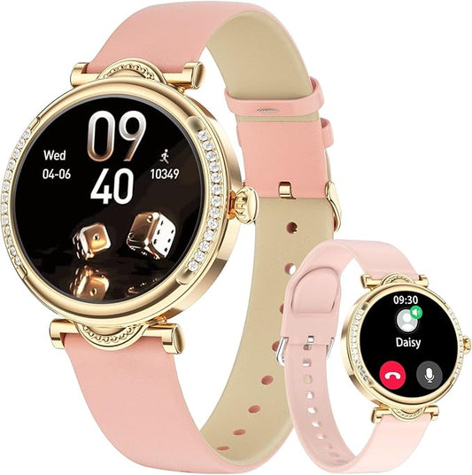 Smart Watches for Women (Answer/Make Calls), Fitness Watch with Heart Rate, Blood Oxygen, Sleep Tracker, Step Tracker, IP68 Waterproof Fitness Tracker, Smart Watch for Women for iPhone & Android