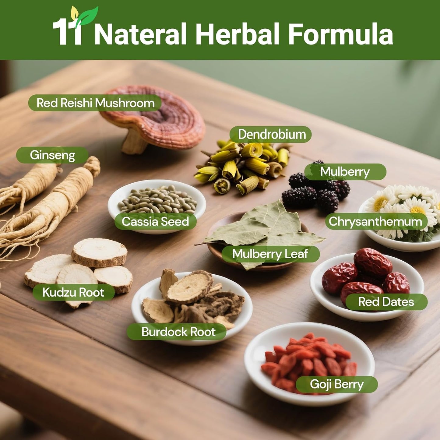 Liver Detox Tea, Chinese Natural Kidney and Liver Cleanse Detox Herbal Tea Support Healthy Kidney Function with 11 Precious Ingredients Formula (30 Bags/2 Pack)