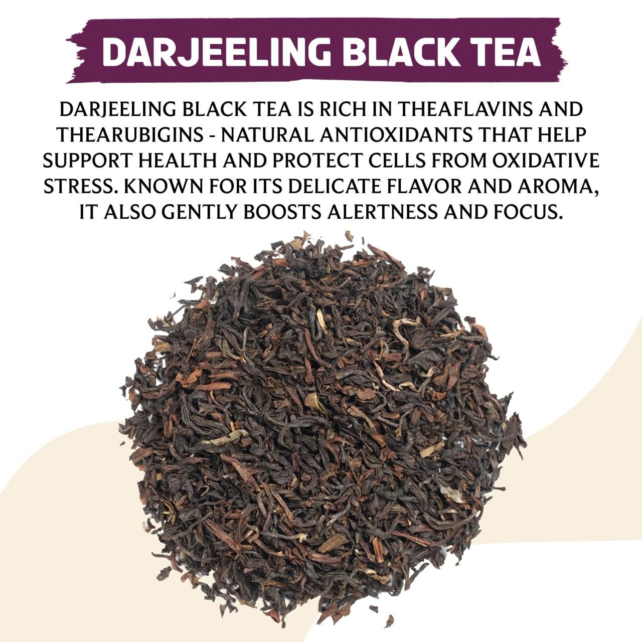 BREWIX, Darjeeling Tea Leaves from Hills of Himalayas (50+ Cups, 3.53oz/100g) | Pure Loose Leaf Darjeeling Black Tea | Long Leaf Grade | Straight From Source In India