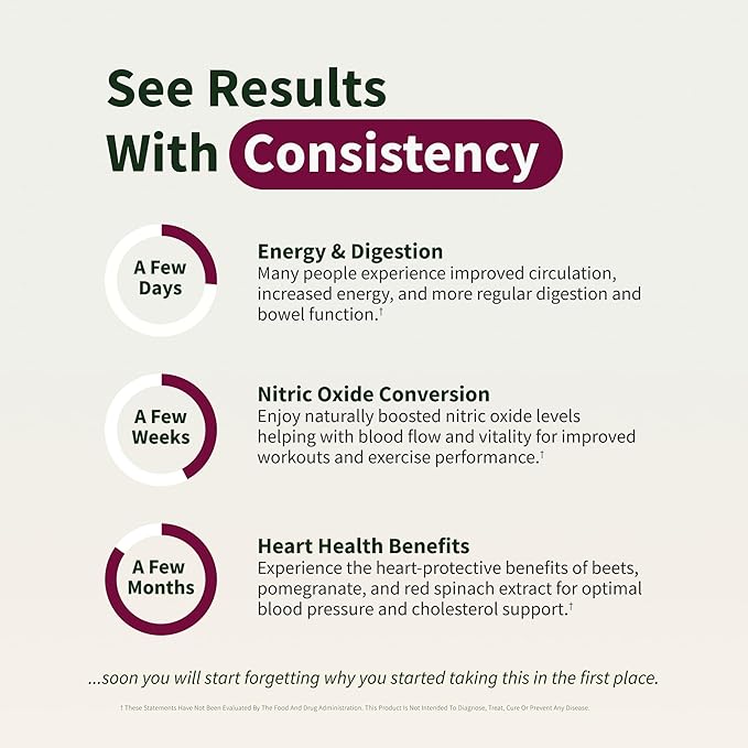Snap Supplements Organic Beet Root Powder, Nitric Oxide Superfood Supplement with Beets, B Vitamins, Pomegranate & Red Spinach for Energy, Heart Health & Circulation Support, 30 Servings, Mixed Berry