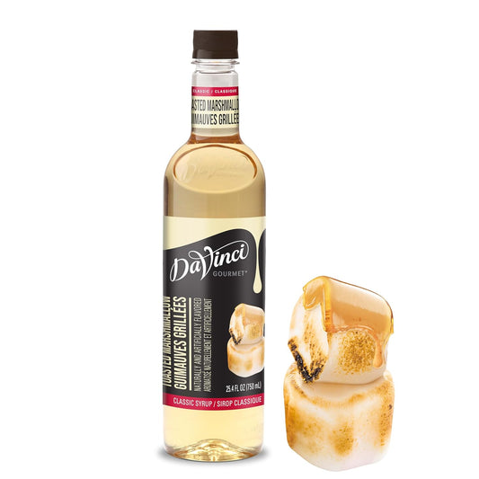 DaVinci Gourmet Classic Toasted Marshmallow Syrup, 25.4 Fluid Ounces (Pack of 1)