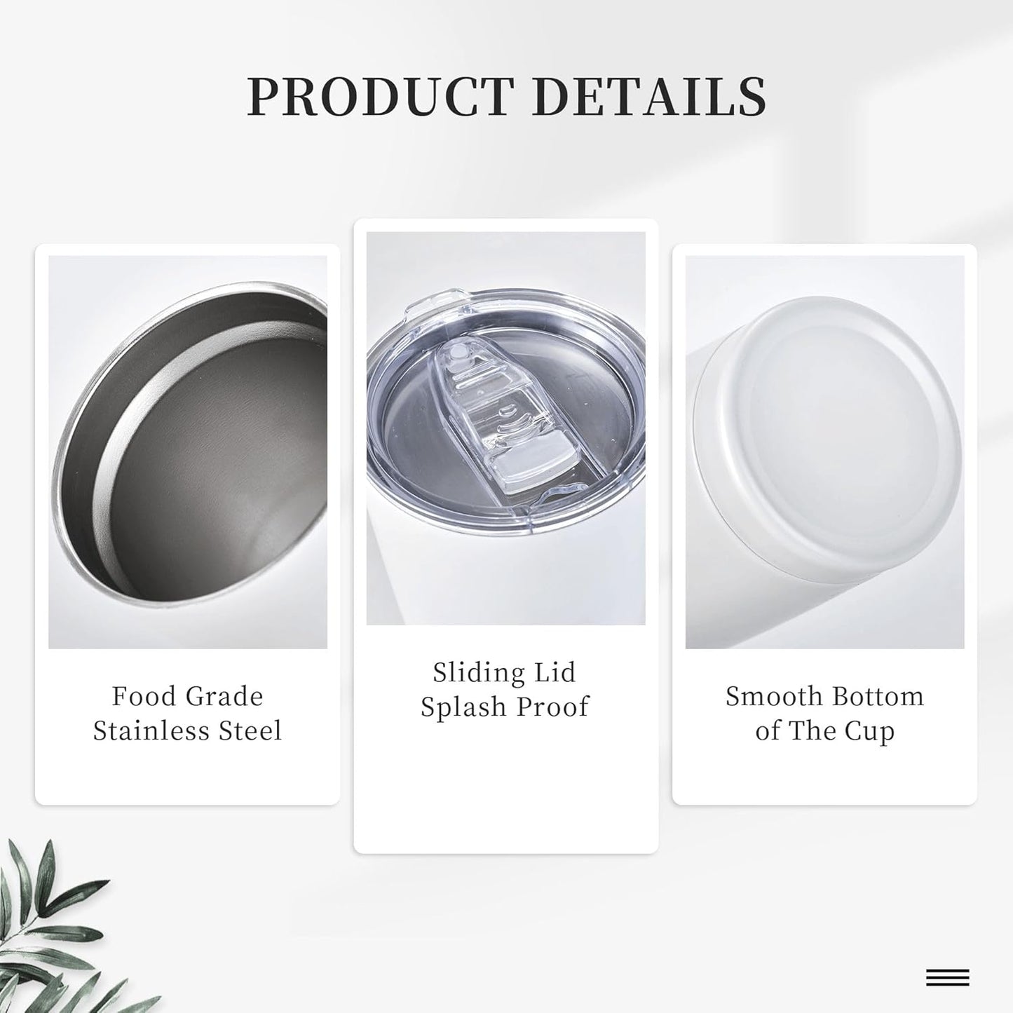 Mushroom Tumbler with Lid and Straw 20oz Coffee Tumblers Leakproof Stainless Steel Travel Mug Vacuum Insulated Cup for Iced and Hot