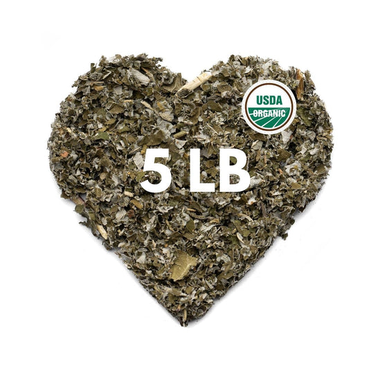 Super Value Pack 5 LB - Raspberry Leaf Tea - Womens Tea, Reproductive Health - Ease PMS Sympoms, Menstrual Cramps