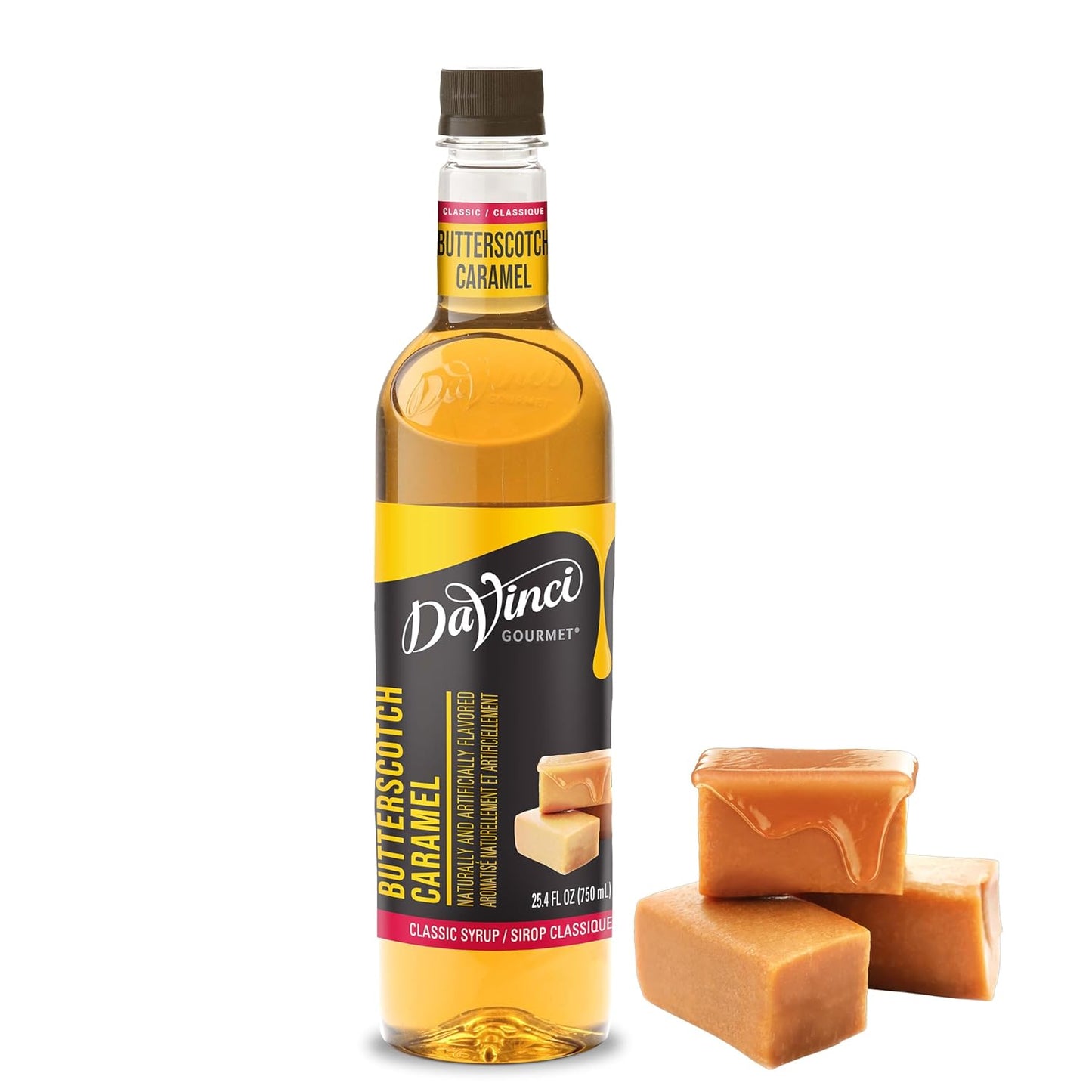 DaVinci Gourmet Classic Butterscotch Syrup, 25.4 Fluid Ounces (Pack of 1)