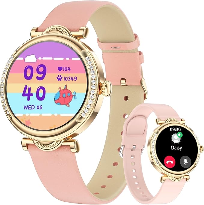 Smart Watches for Women (Answer/Make Calls), Fitness Watch with Heart Rate, Blood Oxygen, Sleep Tracker, Step Tracker, IP68 Waterproof Fitness Tracker, Smart Watch for Women for iPhone & Android