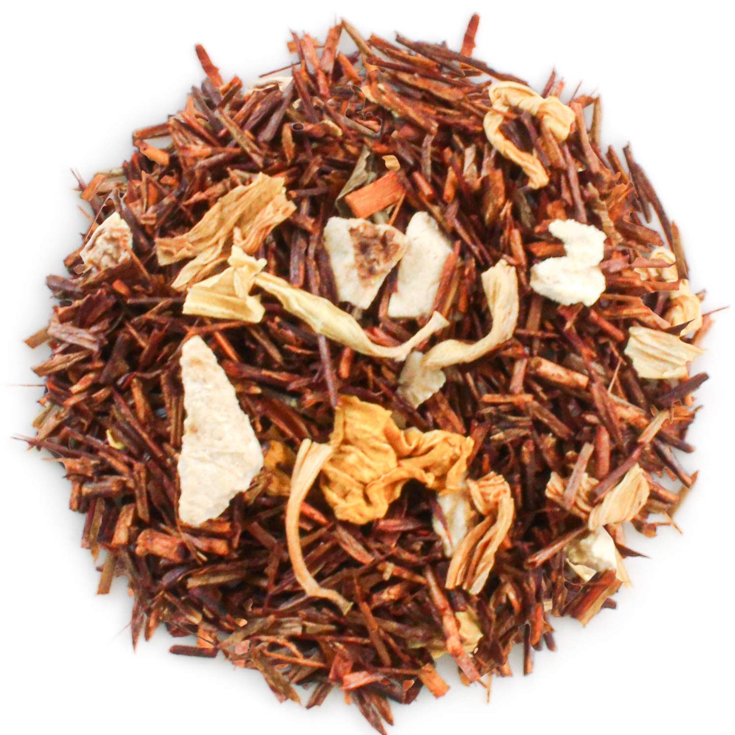 Teabloom Organic Herbal Tea, Cape Orange Quince Loose Leaf Tea, Zesty Citrus and Comforting Quince for a Tropical Rooibos - 3.53 oz/100 g Canister Makes 35-50 Cups