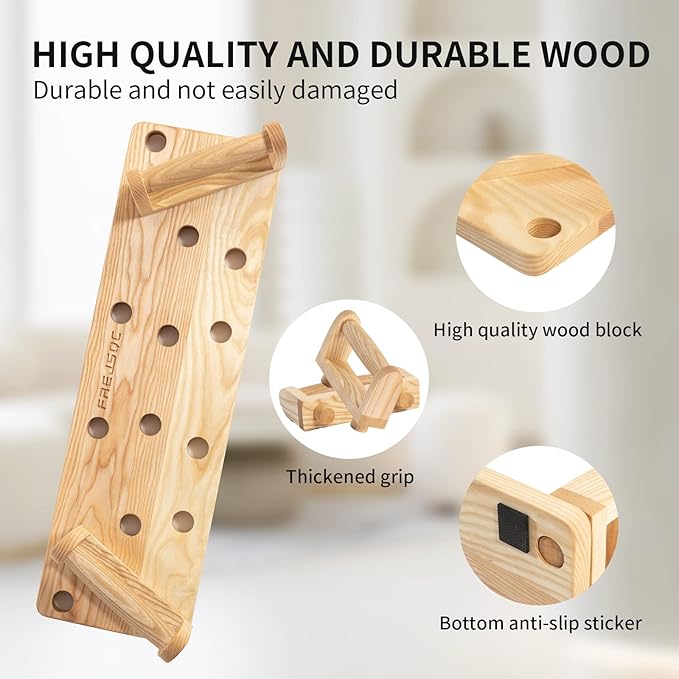 solid wooden Push Up Stands 10 in 1