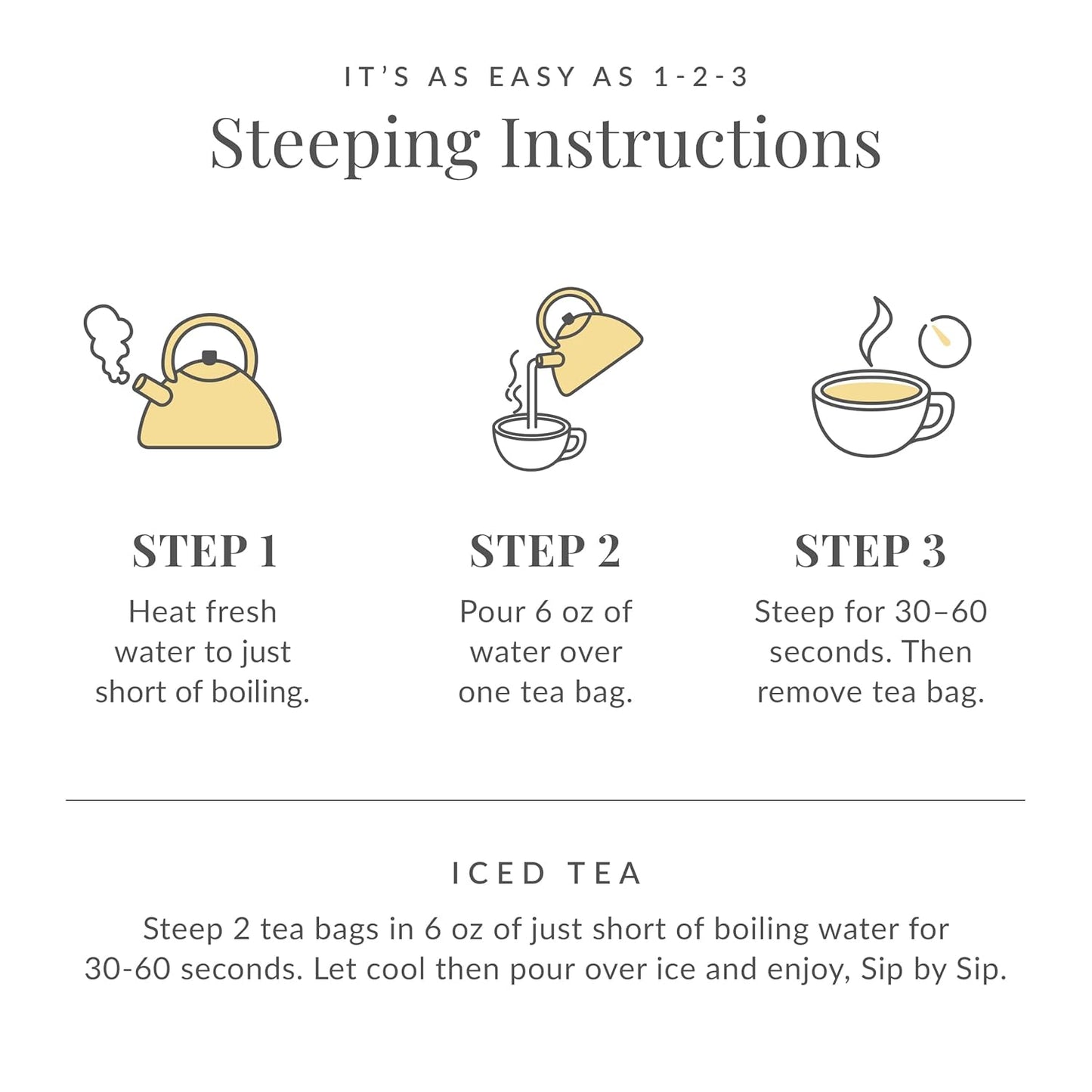 The Republic of Tea – Honey Mango 100% White Tea Bags, Steeps 50 Low-Caffeinated Cups