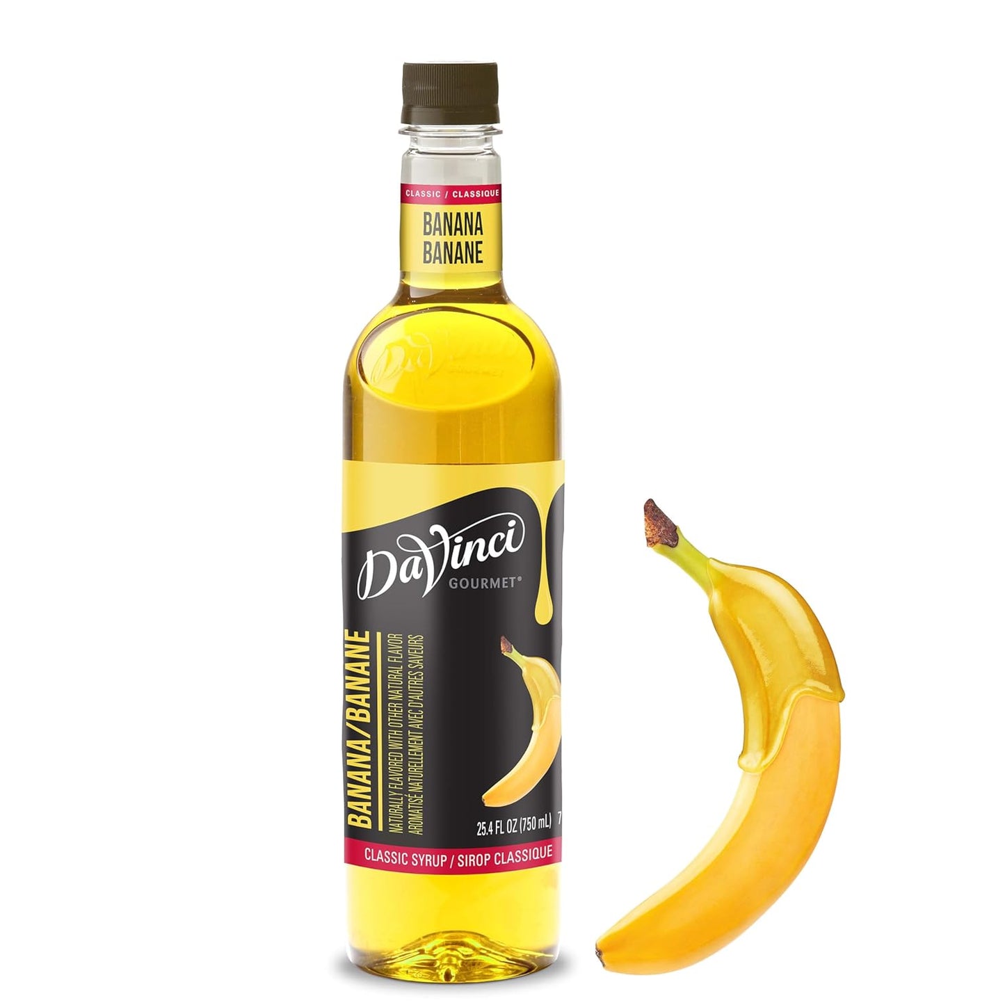 DaVinci Gourmet Classic Banana Syrup, 25.4 Fluid Ounces (Pack of 1)