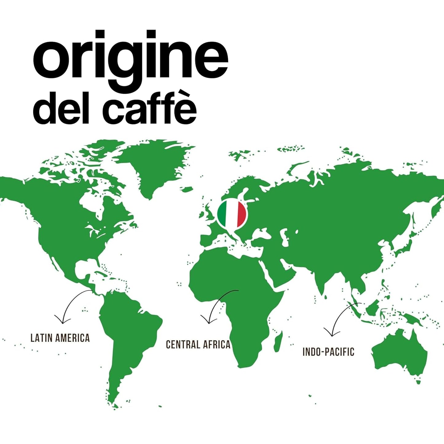 Dongiò Caffè Venezia Blend – Whole Bean Coffee 2.2 lbs (1kg) – Medium-Dark Roast – Rich & Balanced Italian Espresso with Notes of Cocoa & Spices – Artisan Quality