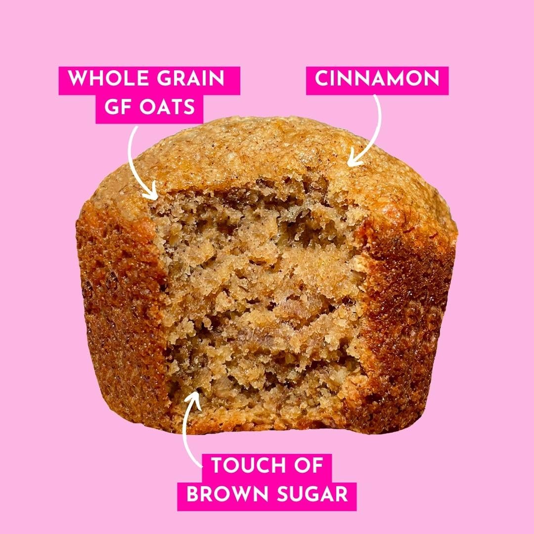 GoNanas Original Oat Flour Banana Bread Mix, Suitable for Plant Based Vegan Diets, Gluten Free Dairy Free Snacks, Healthy Snacks For Adults, Muffin Mix, Nut Free, Cupcakes Dessert, NON-GMO, 1pk