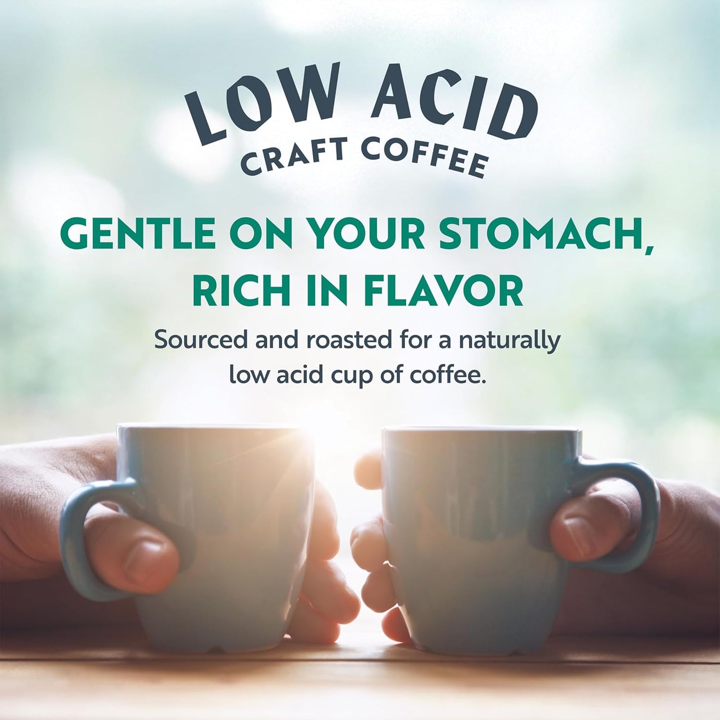 Clean Coffee Co. - Low Acid Dark Roast, Tested for Molds and Toxins, Honduras Blend, Notes of Caramel, Dark Chocolate, and Toasted Malts (Whole Bean, 12 oz Bag)