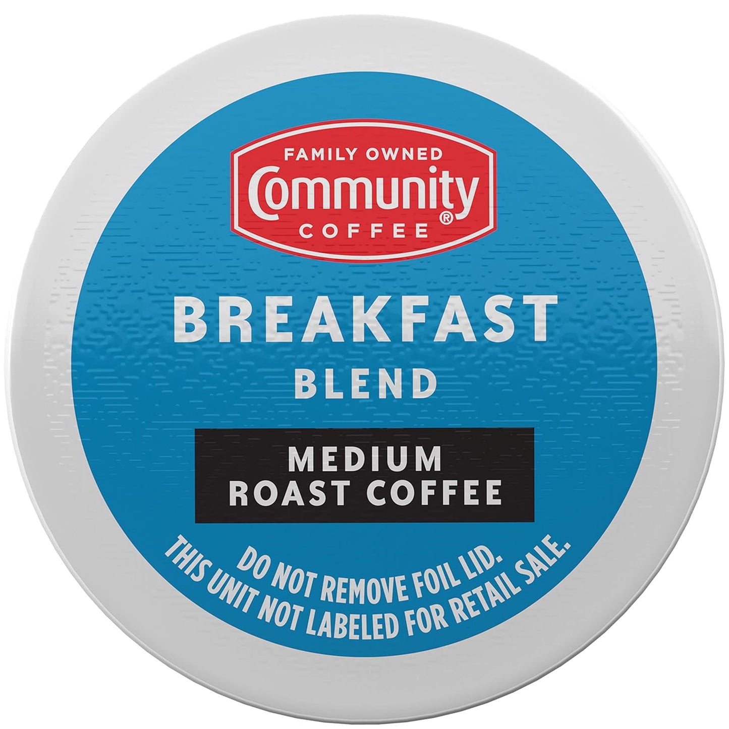 Community Coffee Breakfast Blend 12 Count Coffee Pods, Medium Roast, Compatible with Keurig 2.0 K-Cup Brewers, 12 Count (Pack of 2)
