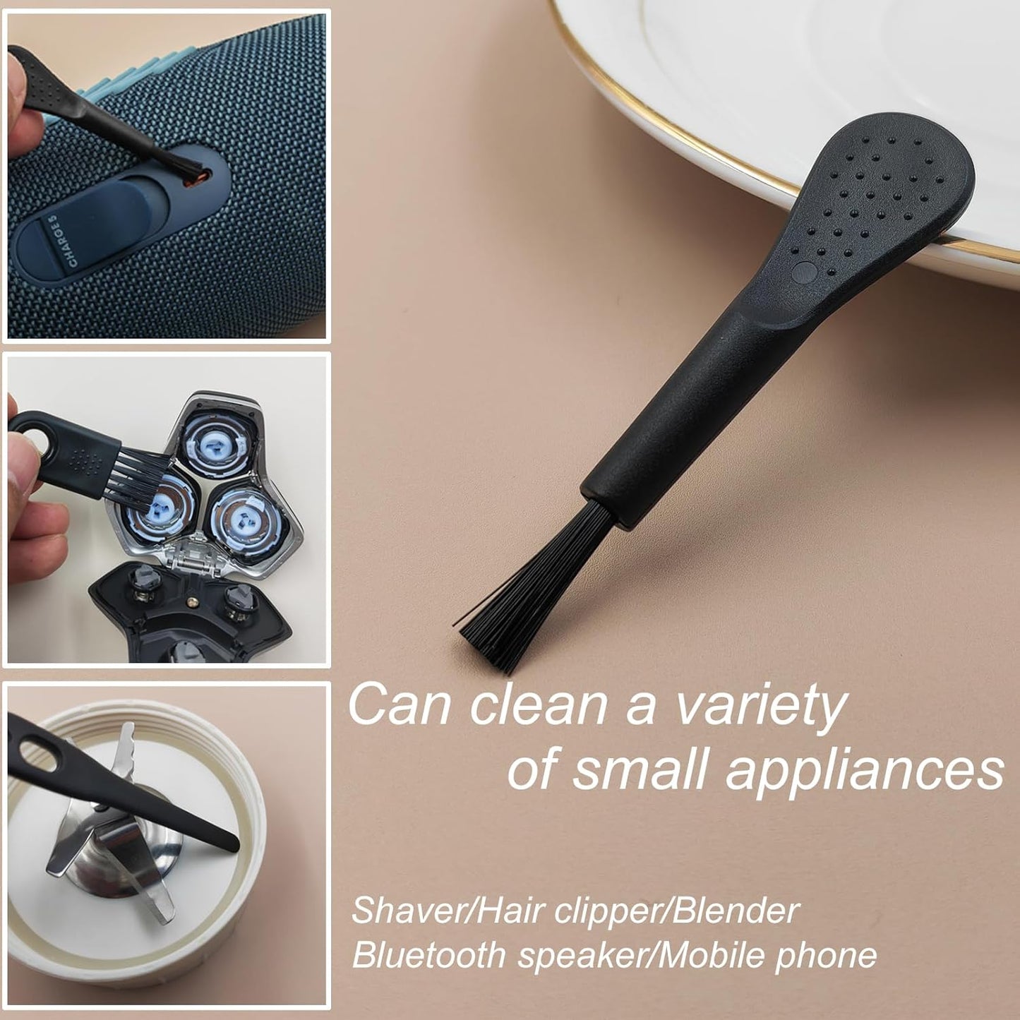 10pcs Cleaning Brush for Household Electric Appliance; Electric Razor Shaver Cleaning Brush; Multifunctional Cleaning kit for Blender, Coffee maker, Computer, Keyboard, Car, Mixer, Toaster cleaner kit