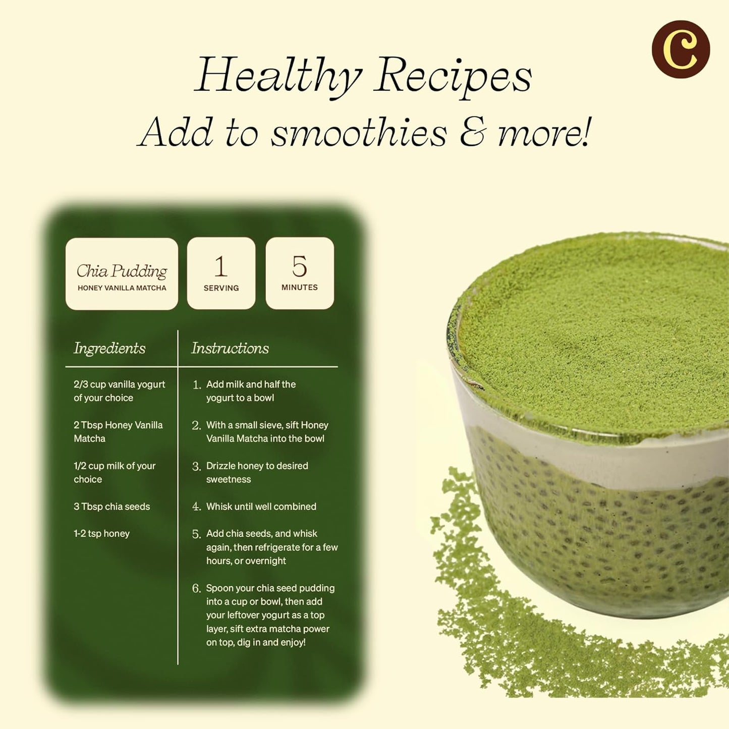 Clevr Blends Chai Tea Latte, Instant Superfood Powder Blend with Oat Milk, Lions Mane, Reishi Mushroom, Black Tea, Organic Spices, Coconut Cream, Ashwagandha, Oprah’s Favorite Things 2022, (30 Lattes)